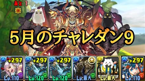 【パズドラ】8月クエスト9の攻略と立ち回り｜チャレダン9.